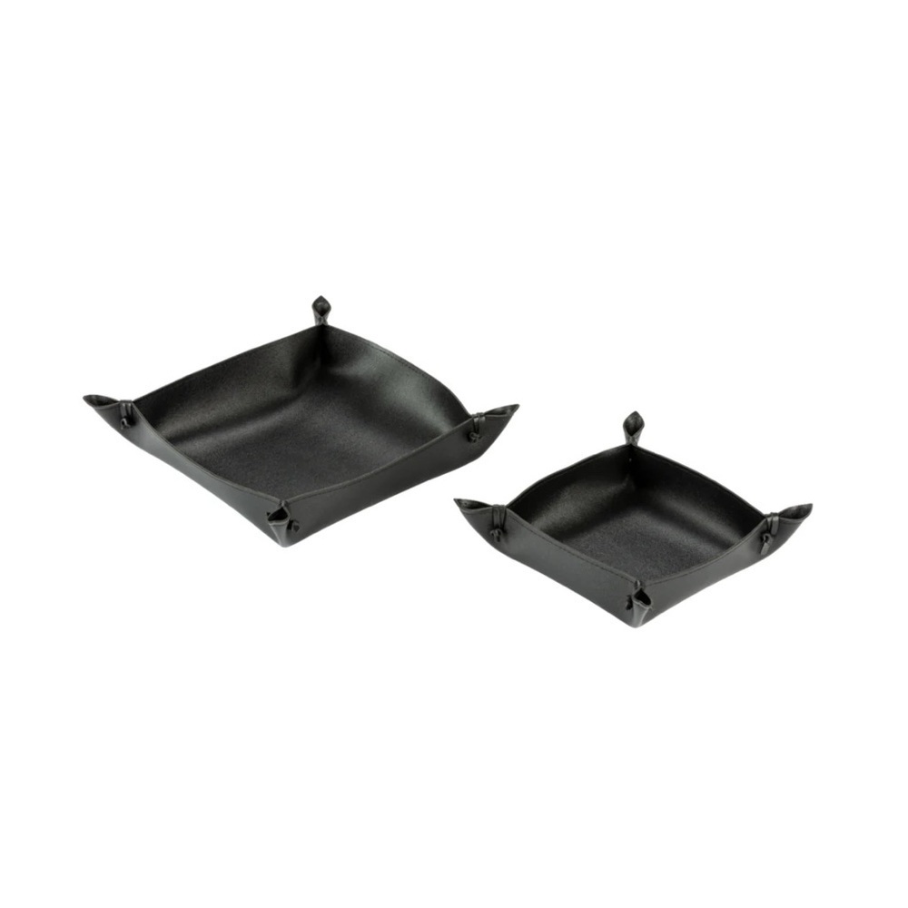 Gry Mattr 2-Piece Nesting Vegan Leather Desk Trays